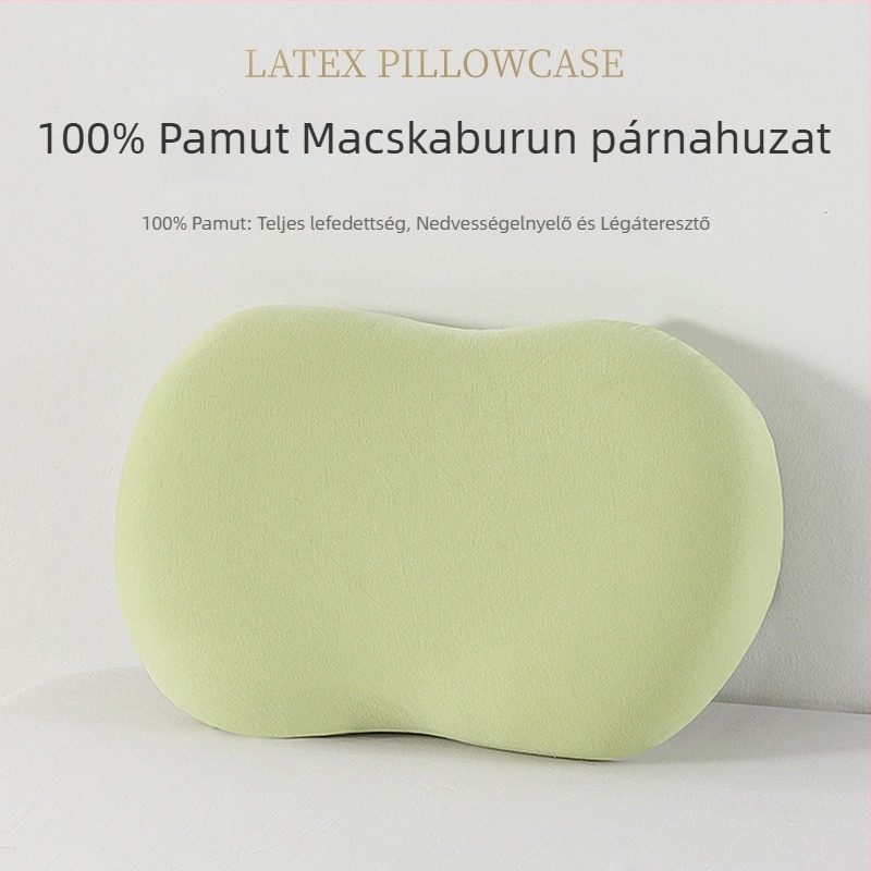 Macska pocak párnahuzat - egyszerű szövésű, 100% pamut, reaktív nyomtatás és festés, modern minimalizmus