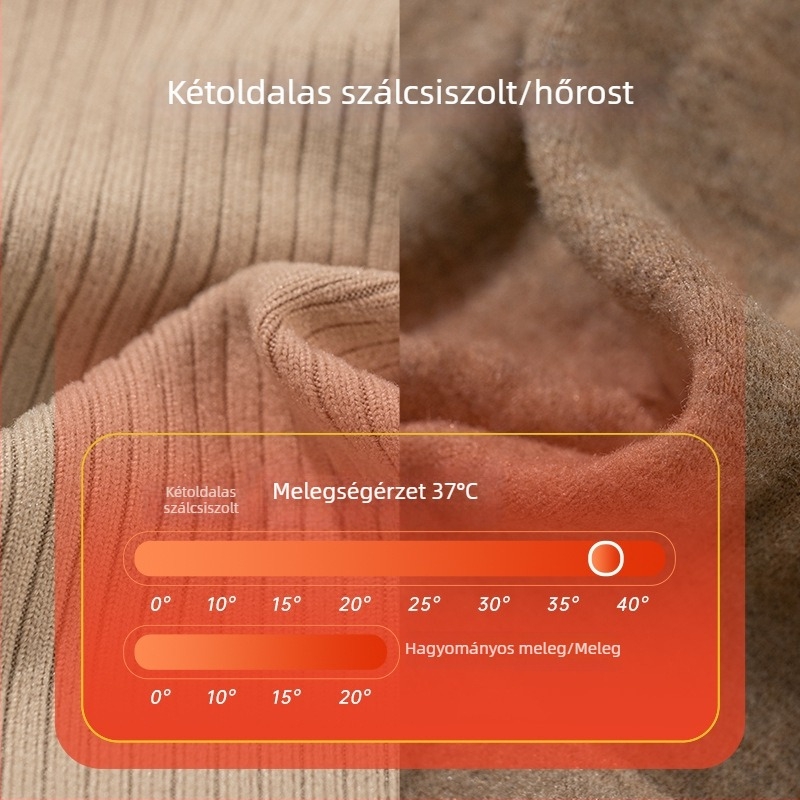 Őszi-téli termosz vest, dupla oldalú bolyhos felülettel, elasztikus formázás, egy darabos kivitel, melltartó nélkül, meleg