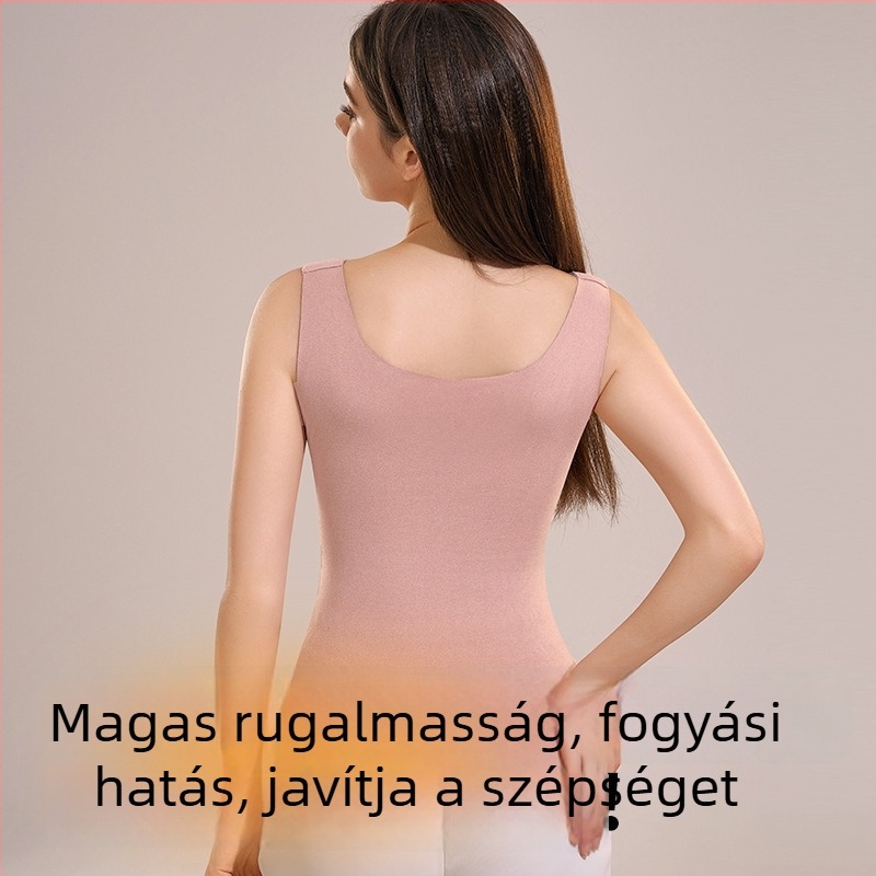 Női termo alakformáló mellény, hasi támasz és derék szorítás, téli viselet