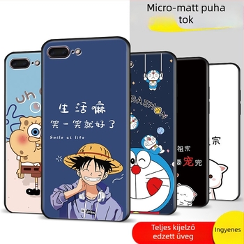 Apple iPhonehoz szilikon védőtok – teljes lefedettség, Cartoon stílus (Anyag: Szilikon; Kompatibilis: Apple; Stílus: All-inclusive, Cartoon)