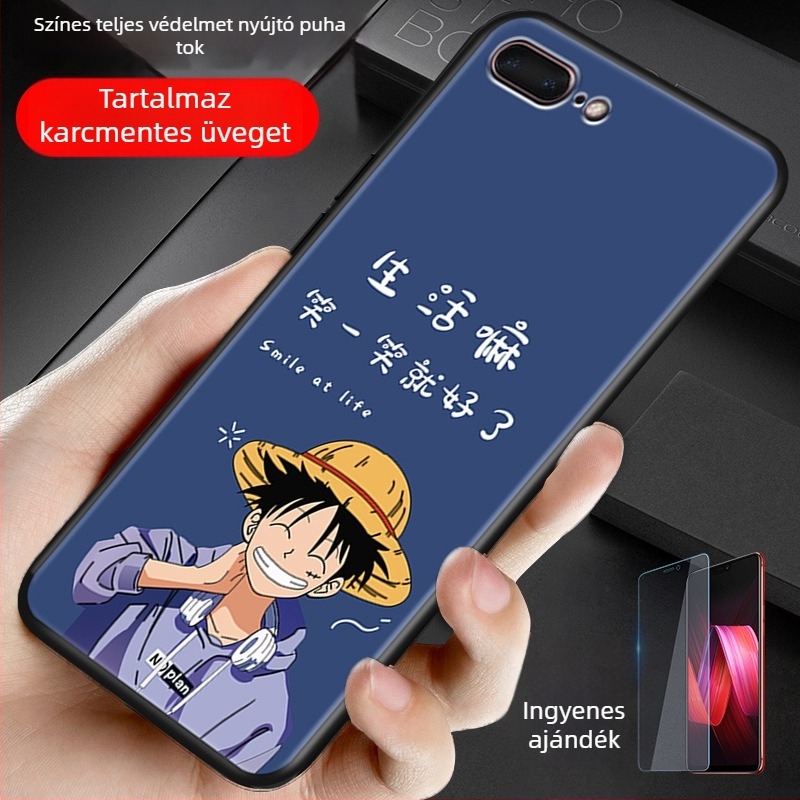 Apple iPhonehoz szilikon védőtok – teljes lefedettség, Cartoon stílus (Anyag: Szilikon; Kompatibilis: Apple; Stílus: All-inclusive, Cartoon)
