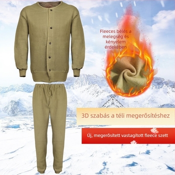 Uniszex őszi polárdzseki, 30% kasmír, pamut-kevert anyag, hőszigetelés