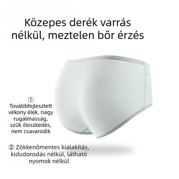 Női 100% pamut alsónemű, középmagas derék, meghosszabbított és széles oldalak, antibakteriális intim rész, minden évszakban.