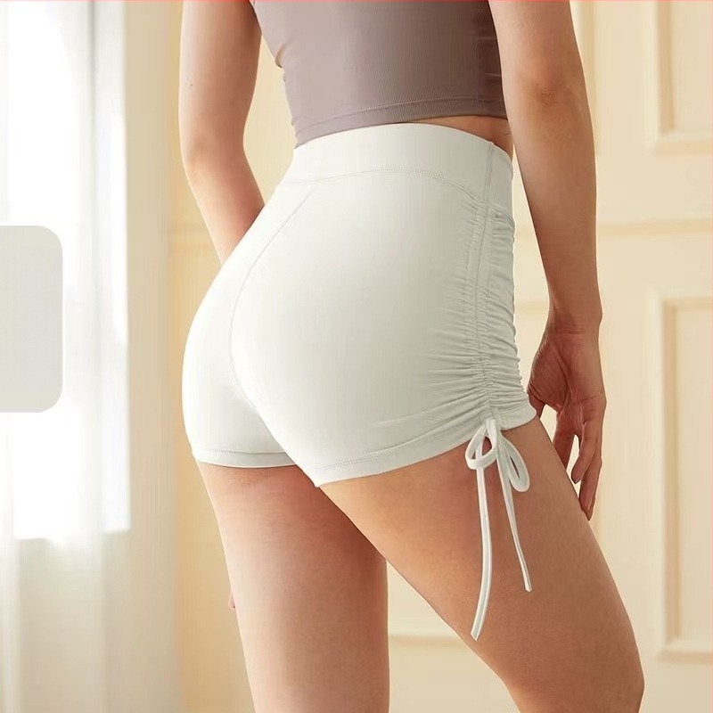 Obfen jóga rövidnadrág — nedvszívó, rendkívül rugalmas és lélegző anyag, Nylon/Spandex (80/20), 31 cm hosszú