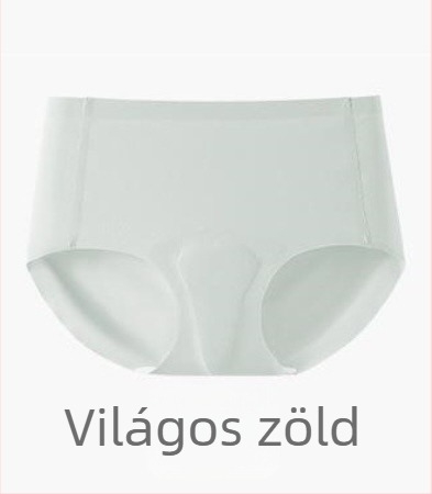 Női anti-dörzsöléses alsónemű középmagas derekú, Ice Silk anyag, lélegző, antibakteriális, pamut bélés a szeméremtájékon