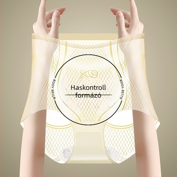 Női magas derekú alakító rövidnadrág, antibakteriális, ice silk, lélegző
