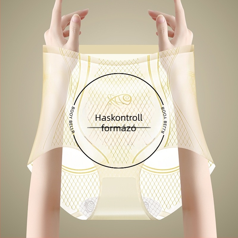 Női magas derekú alakító rövidnadrág, antibakteriális, ice silk, lélegző