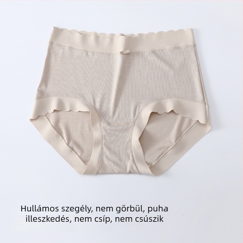 Nagy méretű női őszi-téli termoszáras alsónemű, varrás nélküli, bolyhos belső, selyem ágylék alátét