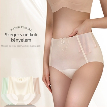 Magas derékú női alsónemű nylonból, Mulberry selyem bélés, fenékemelés, gyorsan szárad, lélegző
