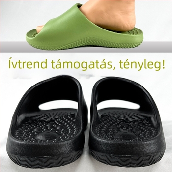 Felnőtteknek Masszázs Papucs Arch Support – lélegző EVA felső és talp, csúszásmentes, akupressziós masszázs, beltéri/kültéri használat