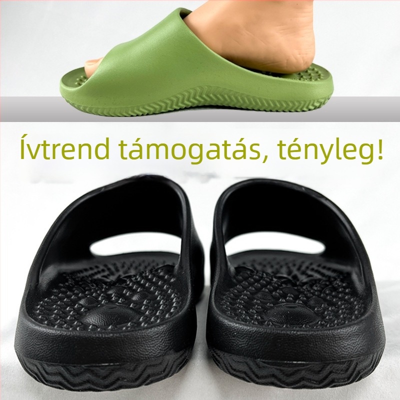 Felnőtteknek Masszázs Papucs Arch Support – lélegző EVA felső és talp, csúszásmentes, akupressziós masszázs, beltéri/kültéri használat