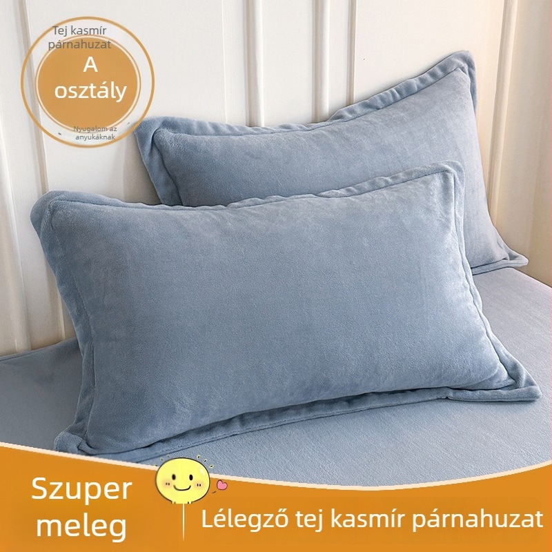 Párnahuzat készlet, 48×74 cm, modern minimalista stílus, levehető és mosható