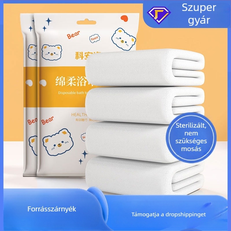 Nyomtatott egyszer használatos hotelszobai ágynemű készlet, négy darabos, SMS anyag