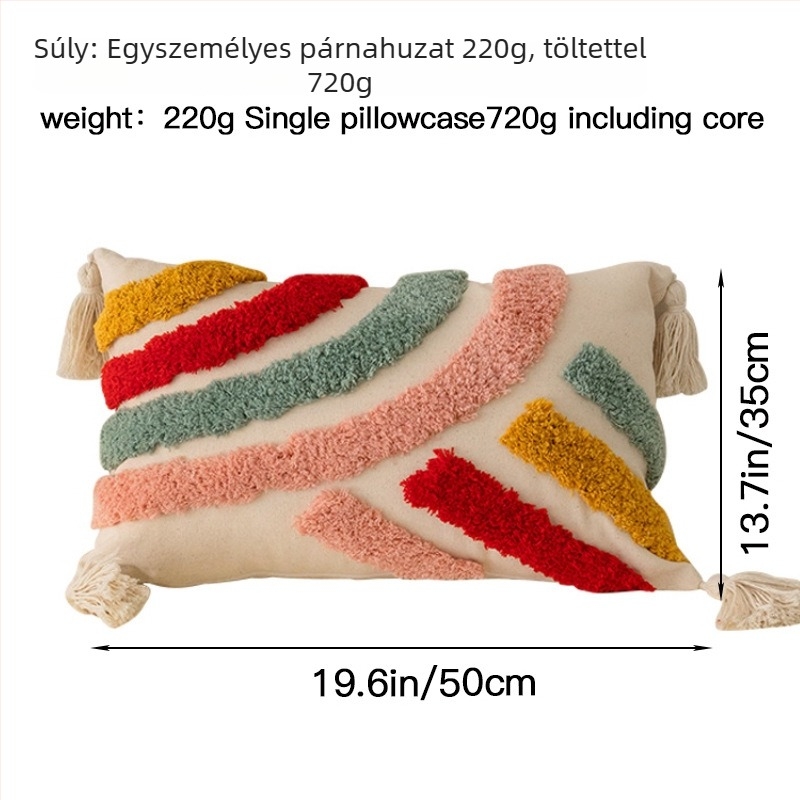 Gyerekeknek szóló karikatúra hímzett párna, bolyhos plüss borítással, pamut huzattal, PP pamut töltéssel, ágynál és kanapén egyaránt használható