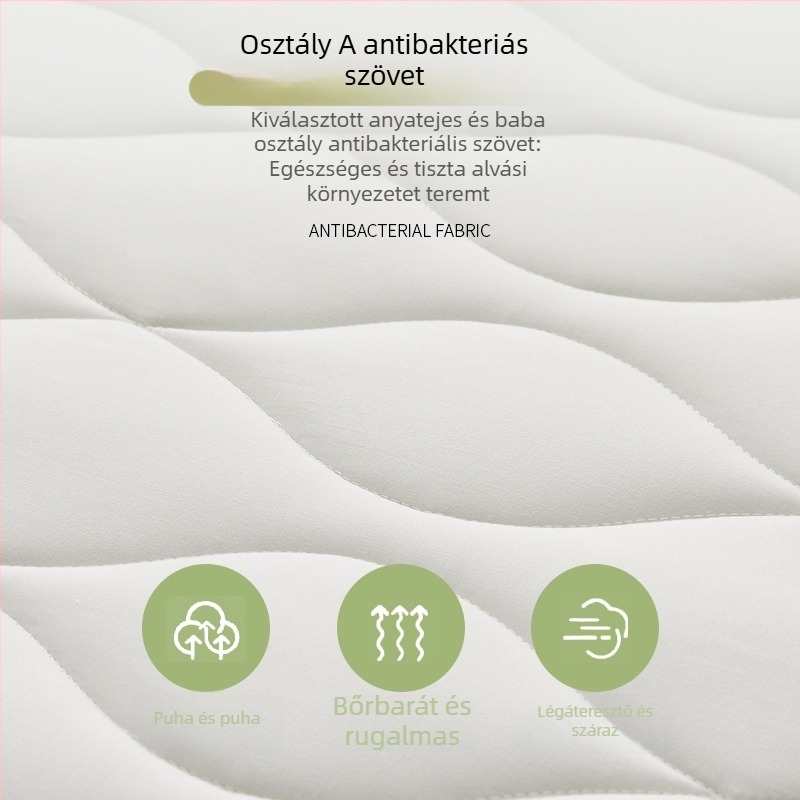 Háromrészes gumis lepedő ágynemű-készlet, steppelt, mosott pamut, reaktív festés