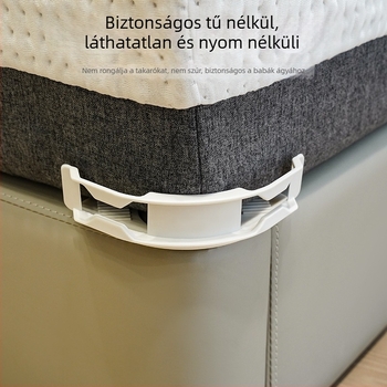 Ágyhuzat rögzítő, csúszásmentes klipek, láthatatlan csat, PP anyag, pastorális stílus