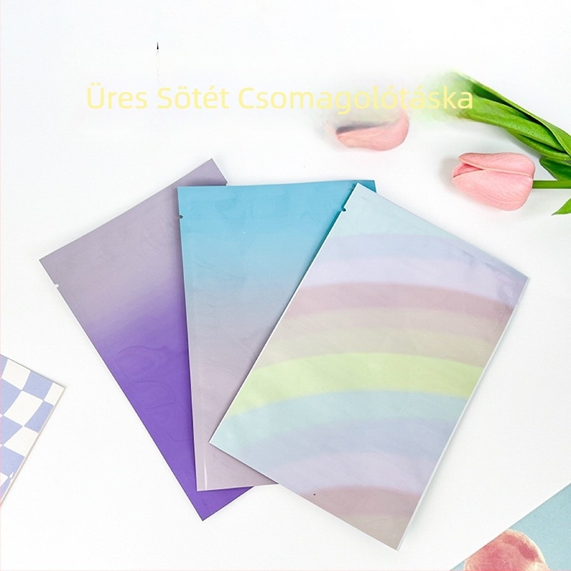 Önzáró csomagoló tasak sík zsebbel; anyag OPP+PET+CPP; eredet Yiwu, Kína; márka New Look