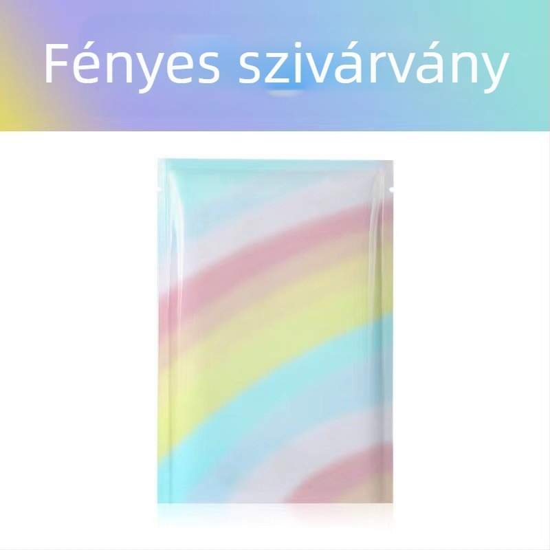 Önzáró csomagoló tasak sík zsebbel; anyag OPP+PET+CPP; eredet Yiwu, Kína; márka New Look