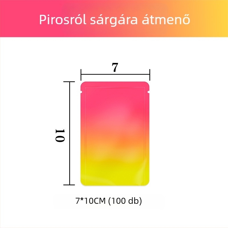 Önzáró csomagoló tasak sík zsebbel; anyag OPP+PET+CPP; eredet Yiwu, Kína; márka New Look