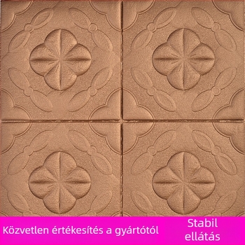 3D öntapadós habfalidísz — vízálló, nedvességálló, szennyeződés-ellenálló, hangszigetelés, mintázat 29453
