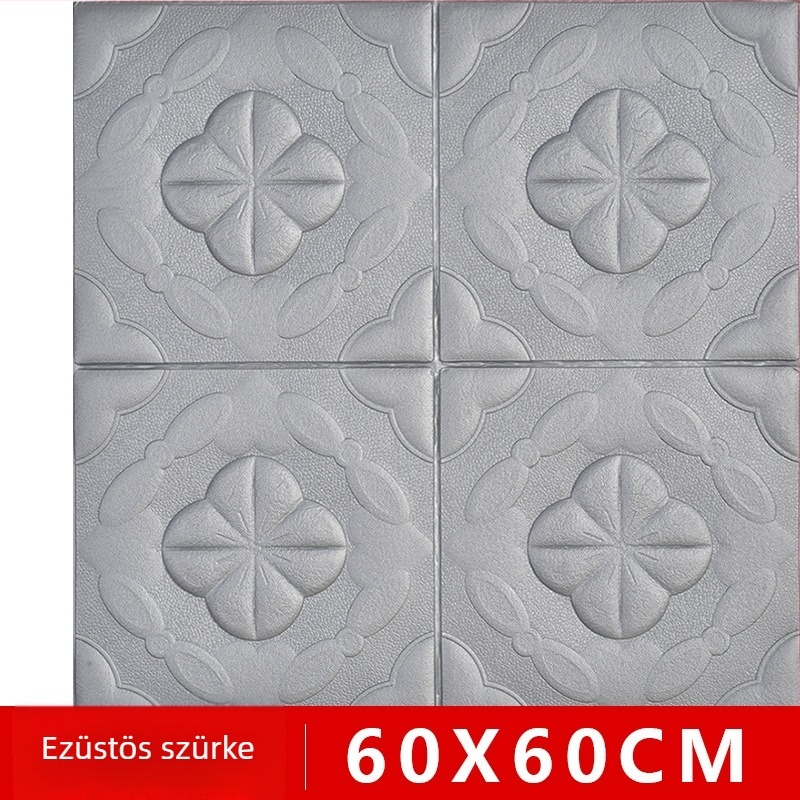 3D öntapadós habfalidísz — vízálló, nedvességálló, szennyeződés-ellenálló, hangszigetelés, mintázat 29453