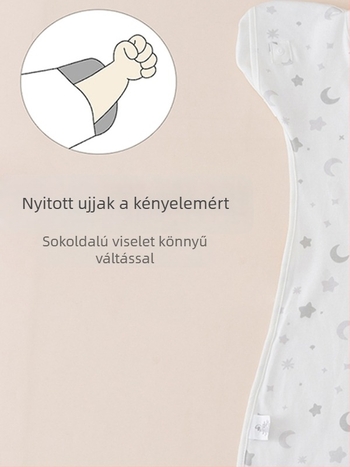 100% pamut swaddle-stílusú babahálózsák újszülötteknek és gyerekeknek