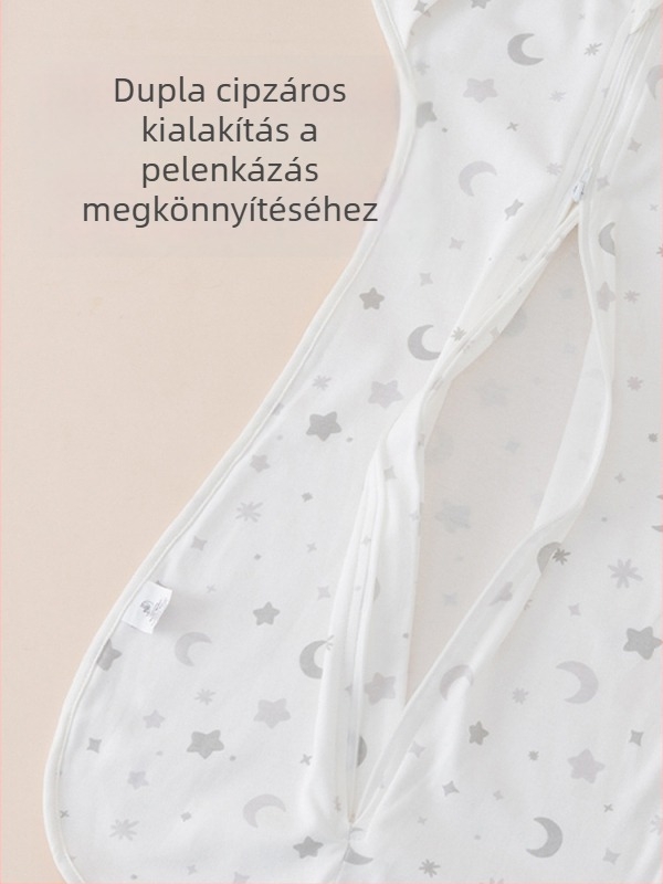 100% pamut swaddle-stílusú babahálózsák újszülötteknek és gyerekeknek