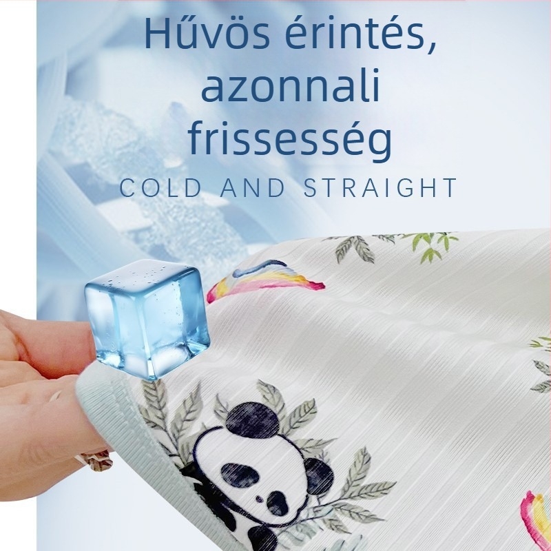 Jégselyem gyerekek alvóköntöse és hálóing tavasz–nyár, légáteresztő vékony pamut