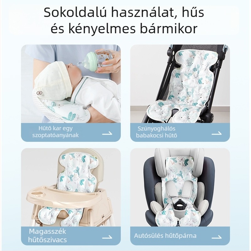 Betides babakocsi hűtő matraca jéggolyókkal, 1–2 éveseknek, babáknak, matrac