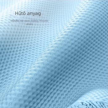 Hűtő matrészettel, kémiai rostból, jacquard szövés, ice silk mat, modern minimalista stílus