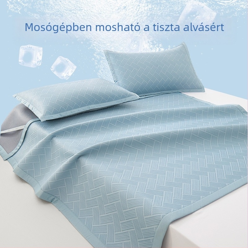 Viszkóz rostból készült hűsítő matrac készlet, jacquard szövés, összecsukható, modern stílus