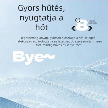 Ice Silk hűtő matrac háromrészes készlet, Jacquard szövés, viszkóz rost, modern minimalista stílus