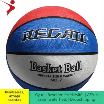 Regail No. 7 kosárlabda, színes gumi, tartós tiniknek, edzés- és oktatólabda