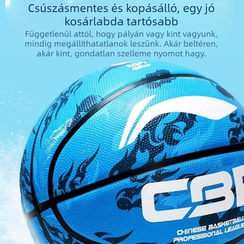 Li-Ning kosárlabda No.7/No.5 – gumilabda, standard kosárlabda logóval nyomtatva