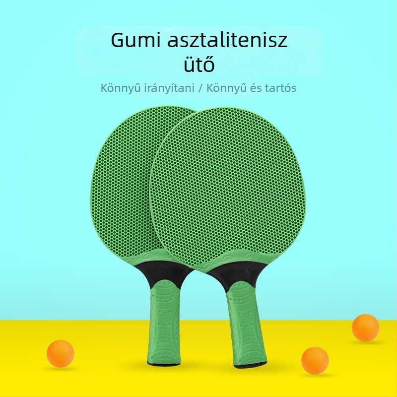 LX asztalitenisz ütő – gumibázis, pozitív ragasztó, modell LX-4557, testreszabás és logónyomtatás elérhető