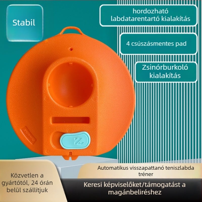 Tenisz kötél-edző — egylövet visszapattanás, professzionális rögzített egység, magas rugalmasság, labdabázis, Left cool márka