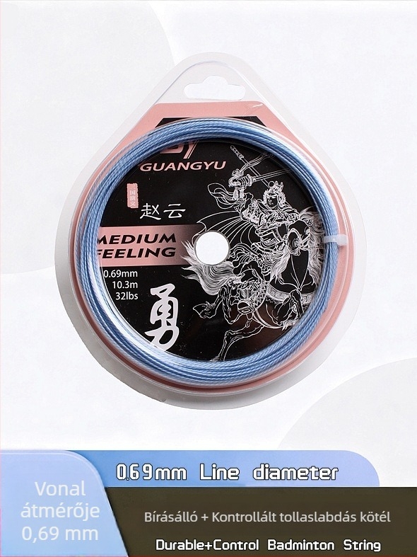 Guangyu rostból készült ütőhúr badmintonhoz és tenishez, 32 lb feszítés