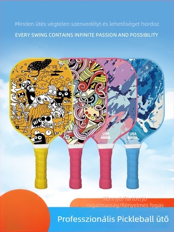 Üvegszálas pickleball ütő – Kaiyi Sports Goods, 220 g, teljes készlet