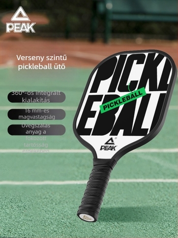 Peak pickleball ütő, üvegszálas, versenyszintű, felnőtteknek és gyerekeknek