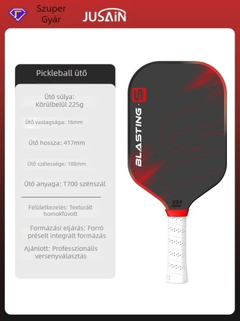 Fejlesztett Gen4 belső magos pickleball ütő
