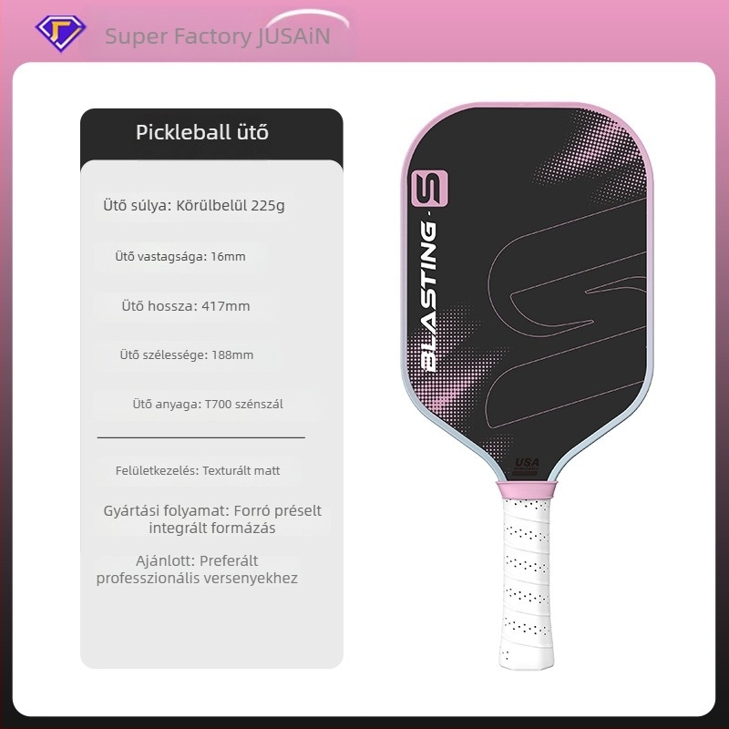 Fejlesztett Gen4 belső magos pickleball ütő