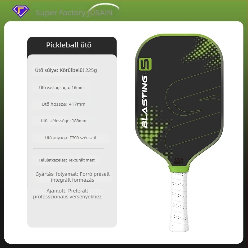 Fejlesztett Gen4 belső magos pickleball ütő