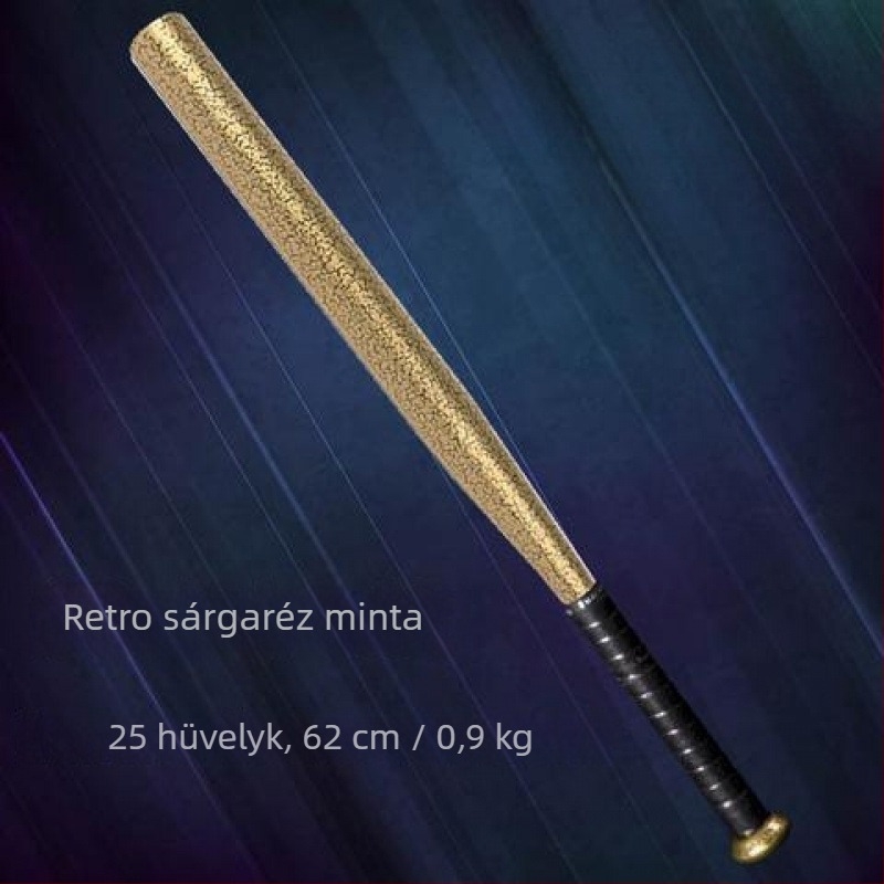 Sárkány mintás ötvözet acél baseballütő önvédelemre