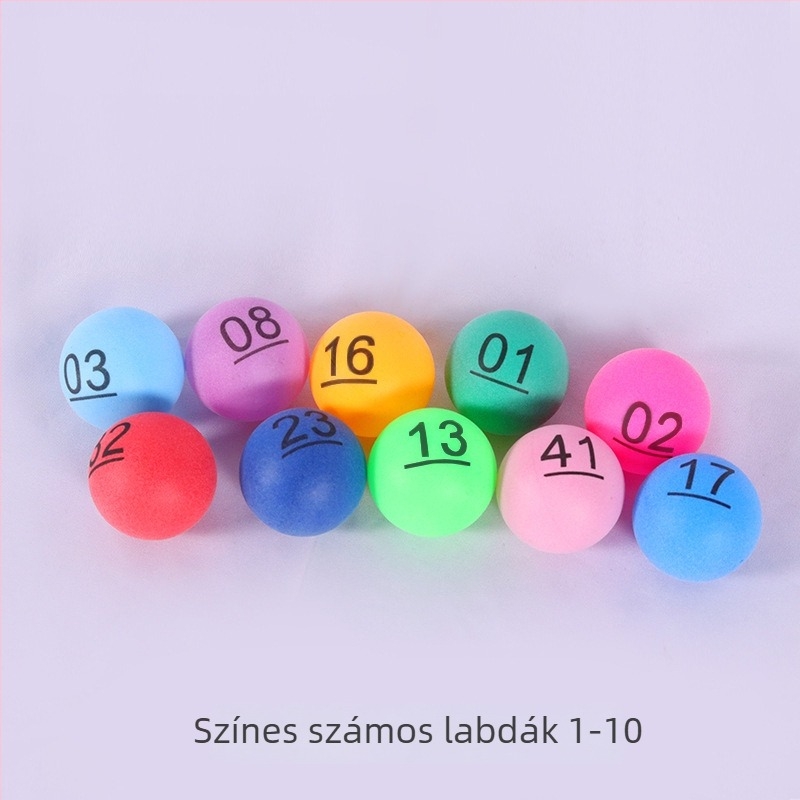 Asztalitenisz-edzőlabda — PP anyag, nyomtatott logó, testreszabás elérhető