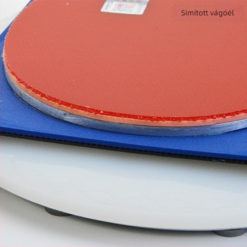 Asztali tenisz gumicsík vágó platform – DIY eszköz késes asztallal és forgó tányérral PA66, MRAZ