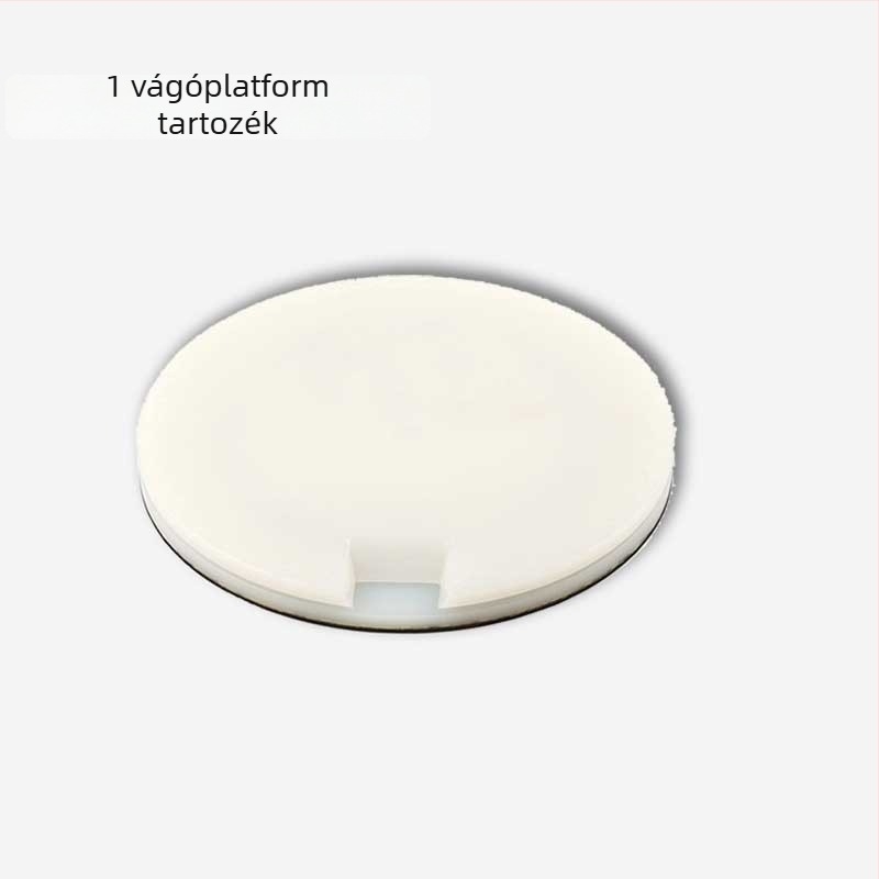 Asztali tenisz gumicsík vágó platform – DIY eszköz késes asztallal és forgó tányérral PA66, MRAZ