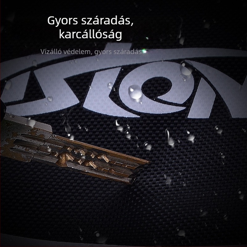 Asztalitenisz ütő táska – nagy kapacitás, tök alakú, Oxford anyag, Beautiful Lion