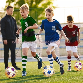Futball-labda kontroll edző hálós zsebbel