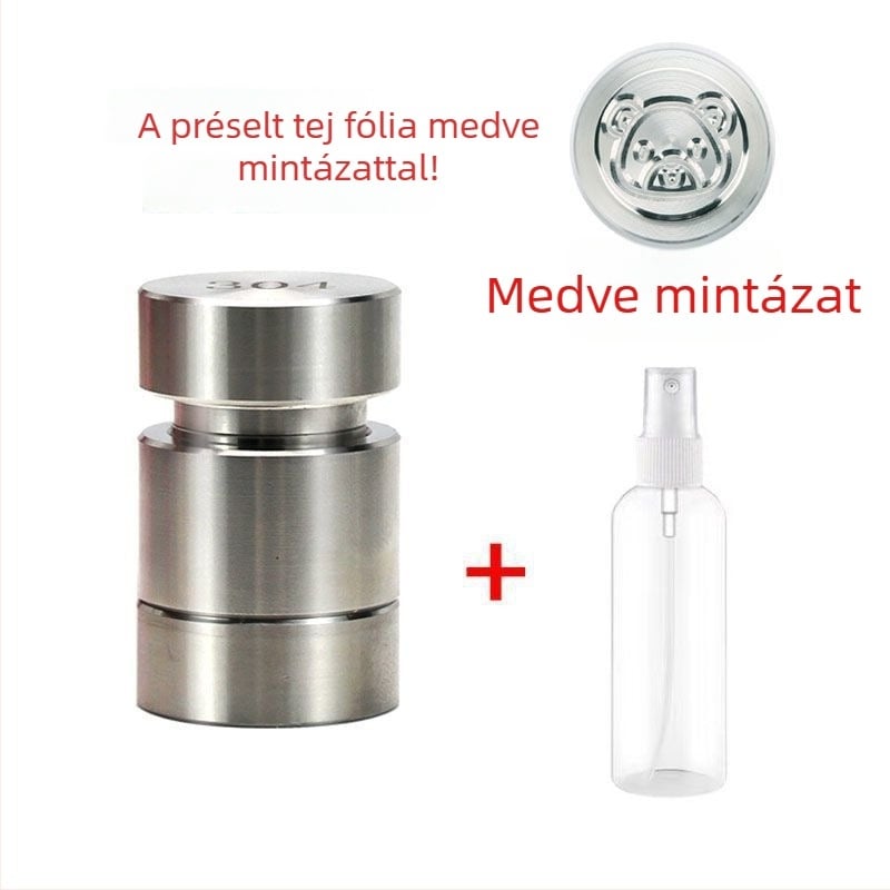 Kézi sajtpresz formakészítő eszközzel otthoni használatra – 304 rozsdamentes acél, modern minimalista stílus, sajtpor készítő