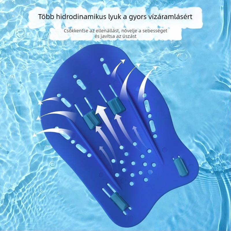 Könnyű kézi úszóplutvák edzéshez – testtartás javítása a szabad stílushoz és pillangóhoz